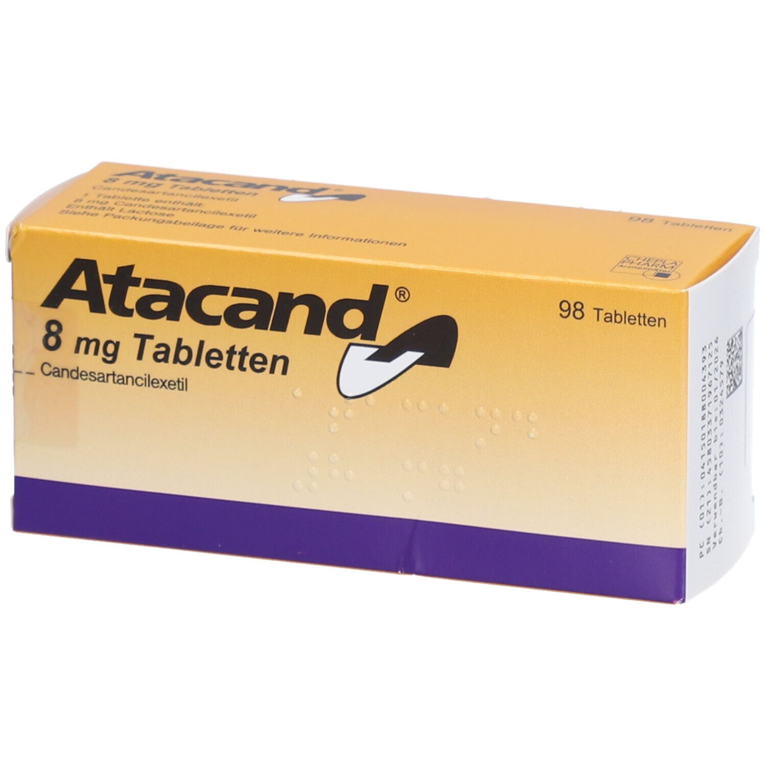 Atacand 8 mg, Tabletten