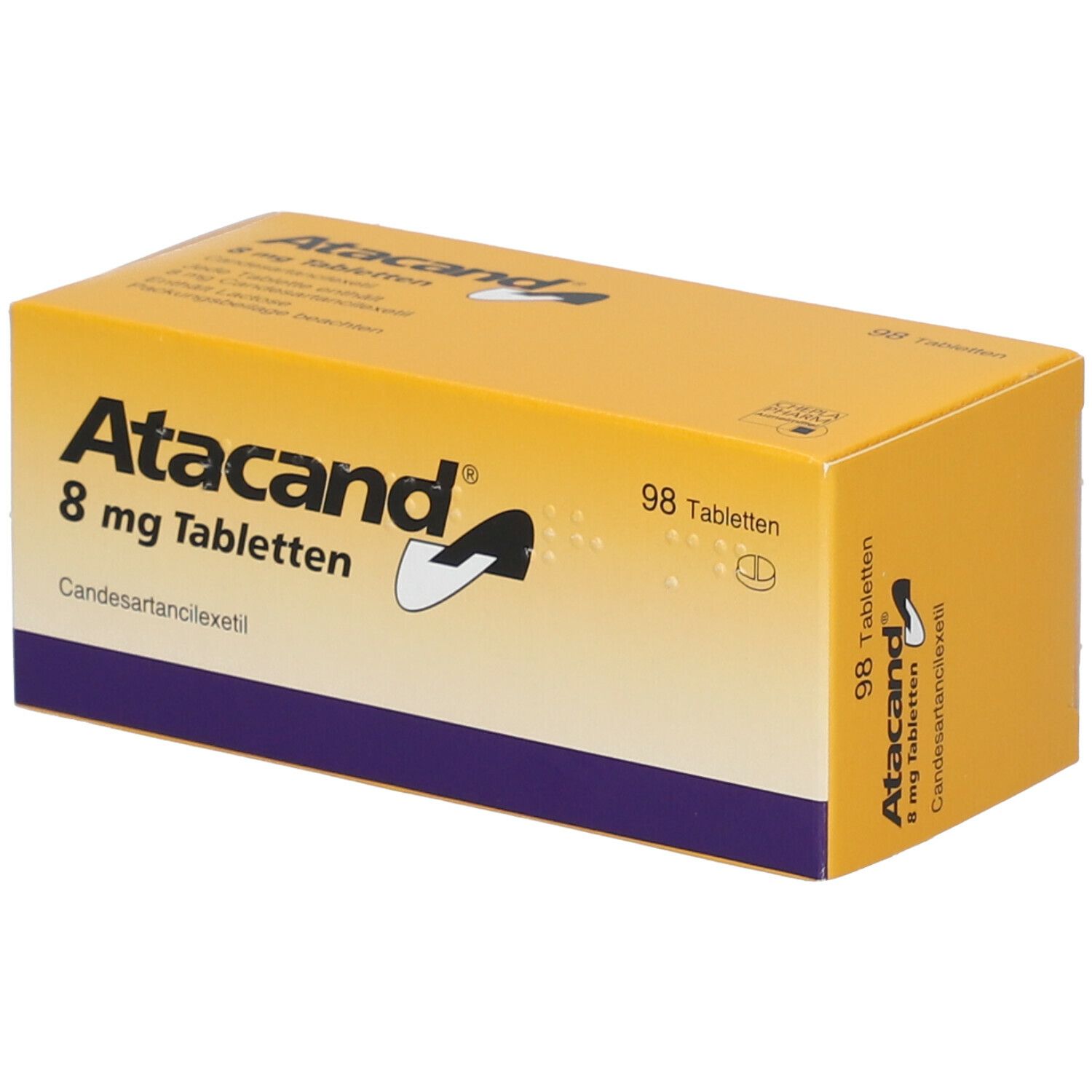 ATACAND cpr 8 mg 98 pce