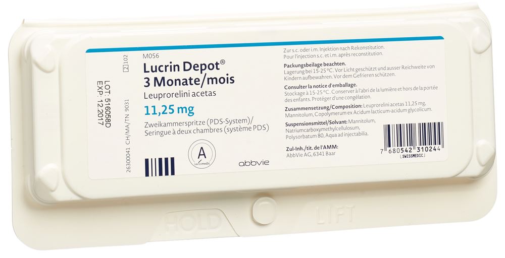 LUCRIN Depot 3 Monate subst seche 1 ml