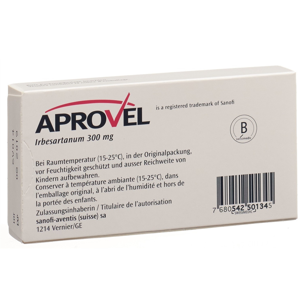 Aprovel 300, comprimés pelliculés