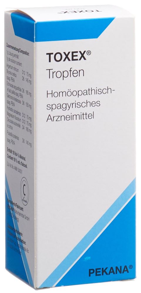 Toxex, Tropfen zum Einnehmen