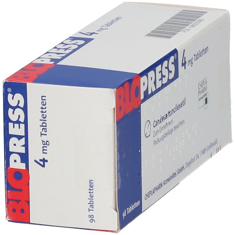 Blopress 4 mg, Tabletten