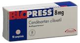 Blopress 8 mg, Tabletten
