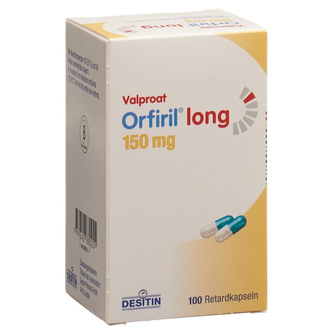 Orfiril long 150 mg, Retardkapseln