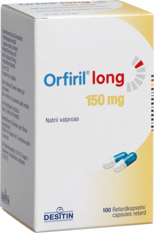 Orfiril long 150 mg, Retardkapseln