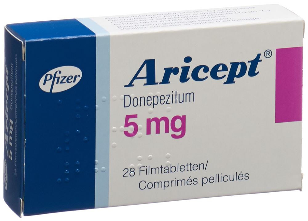 ARICEPT cpr pell 5 mg 28 pce