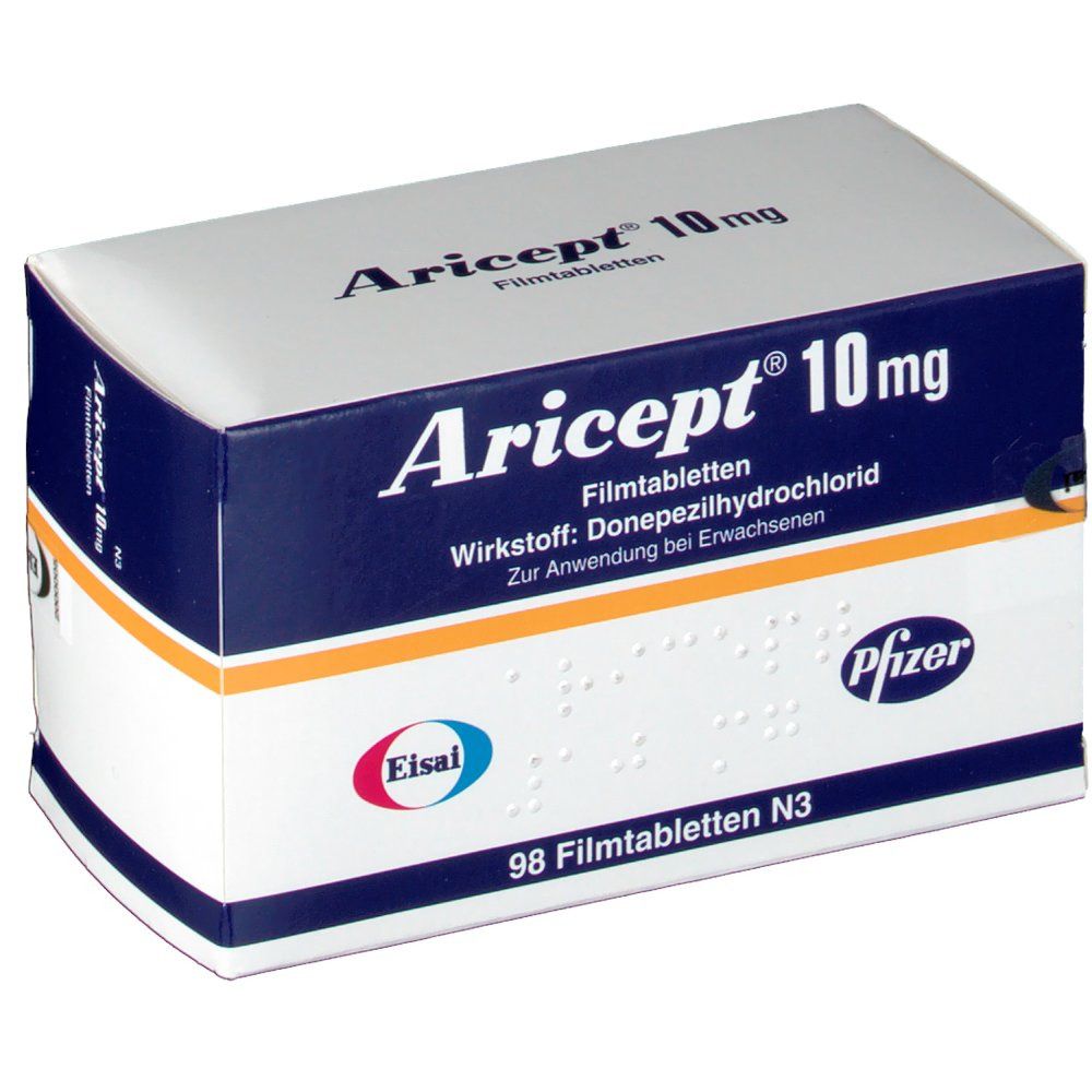 Aricept 10 mg, Filmtabletten