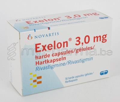 EXELON caps 3 mg 56 pce