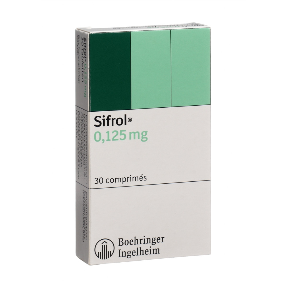 Sifrol 0,125 mg, Tabletten