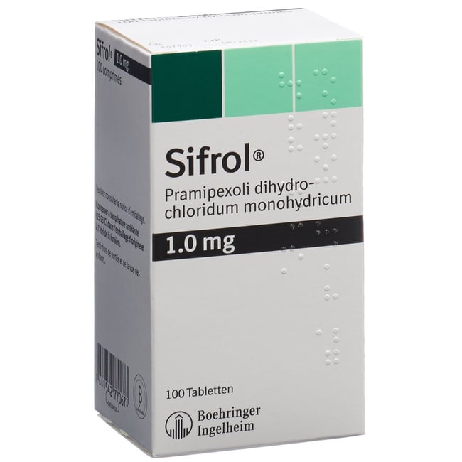 Sifrol 1,0 mg, Tabletten