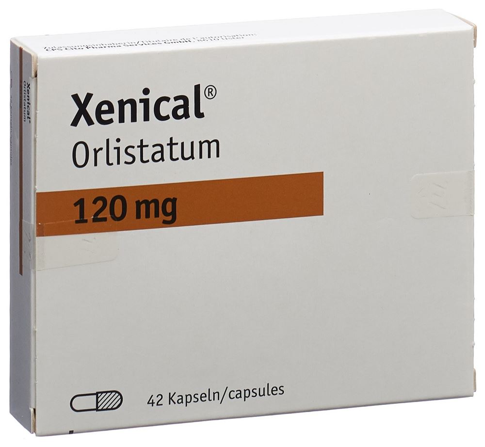 XENICAL caps 120 mg 42 pce
