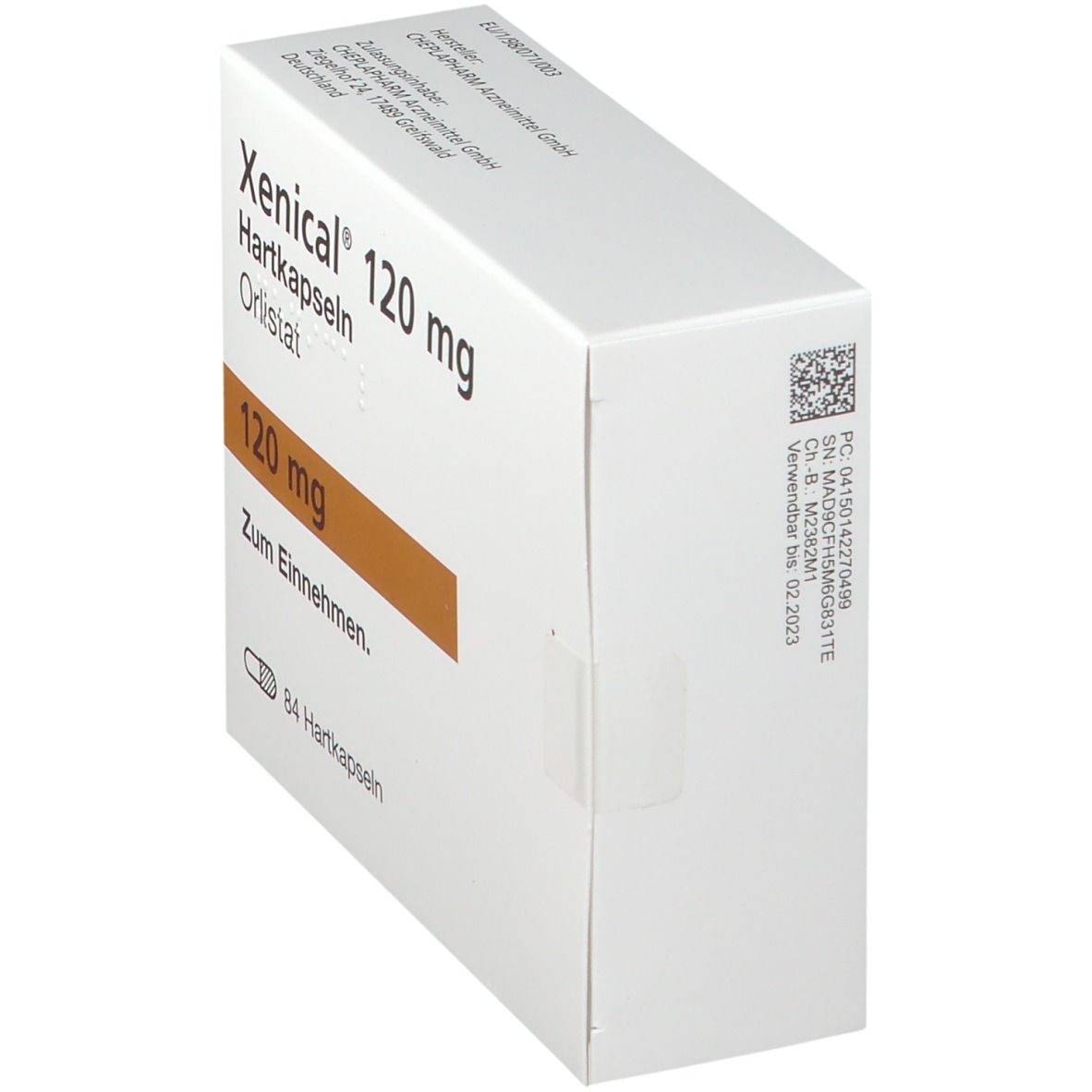 XENICAL caps 120 mg 84 pce