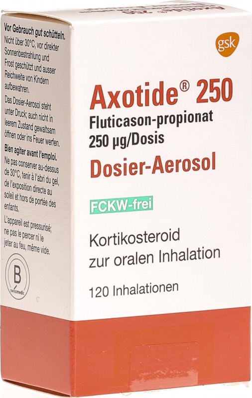 Axotide 250, Dosier-Aerosol