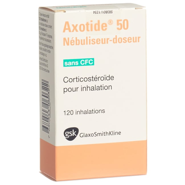 Axotide 50, Dosier-Aerosol