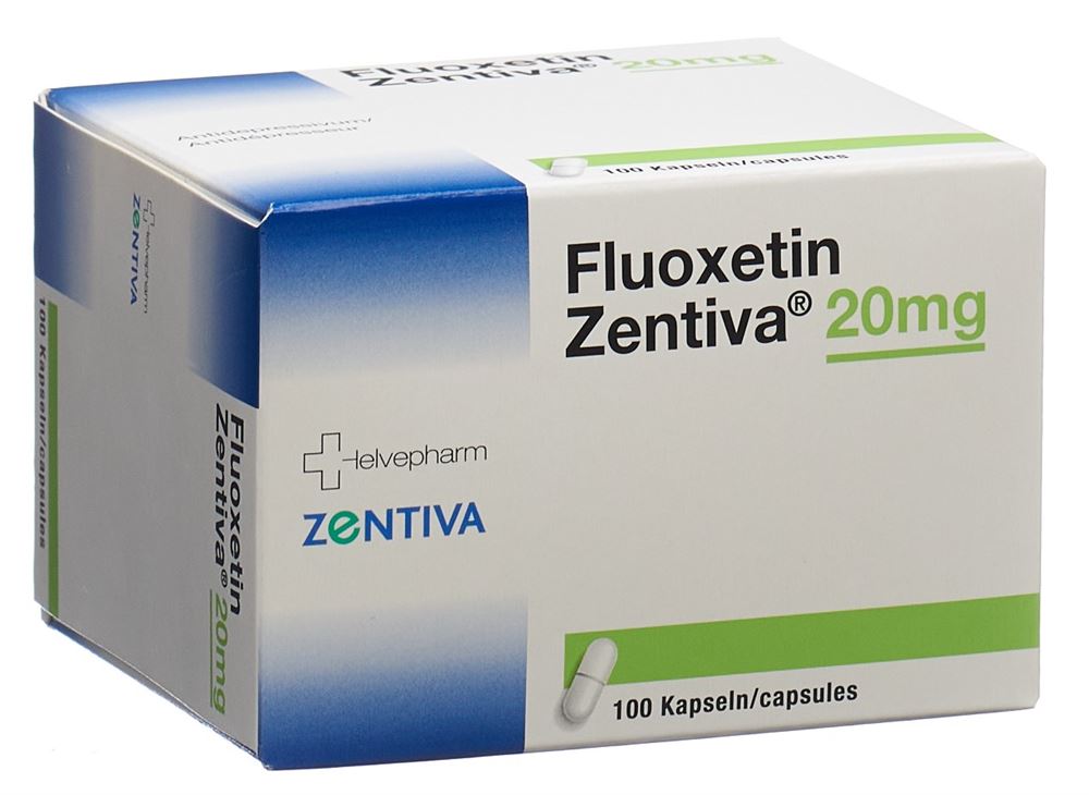 FLUOXETIN Zentiva caps 20 mg 100 pce