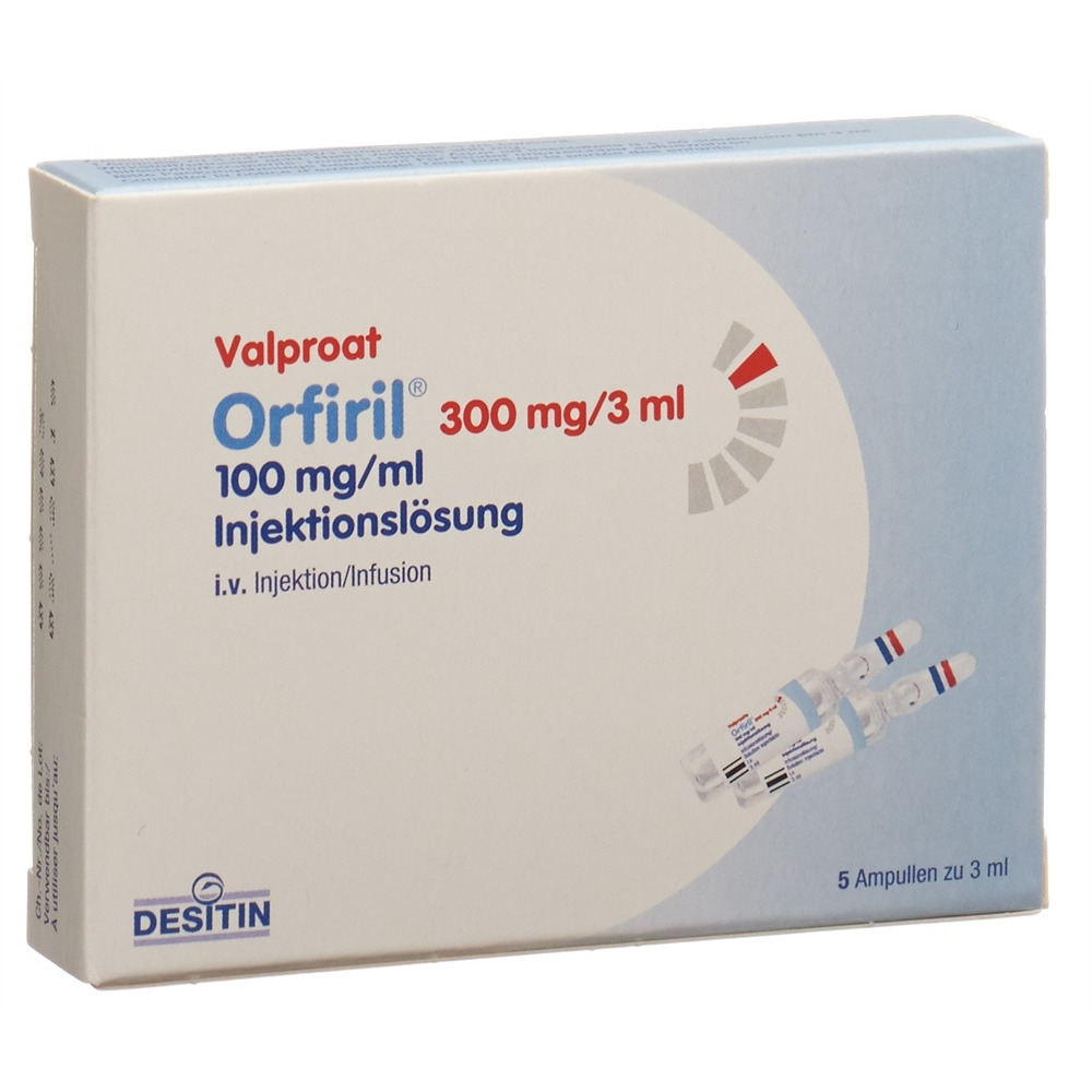 Orfiril 300mg/3mL, Injektionslösung