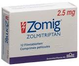 Zomig 2,5 mg, Filmtabletten