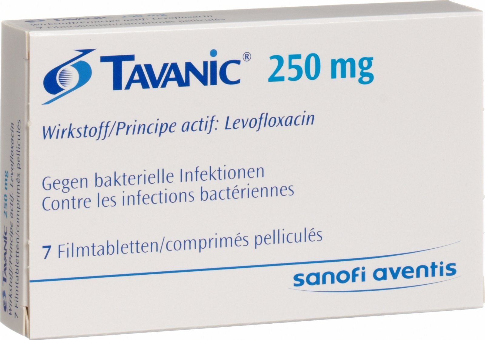 Tavanic 250 mg, comprimés pelliculés