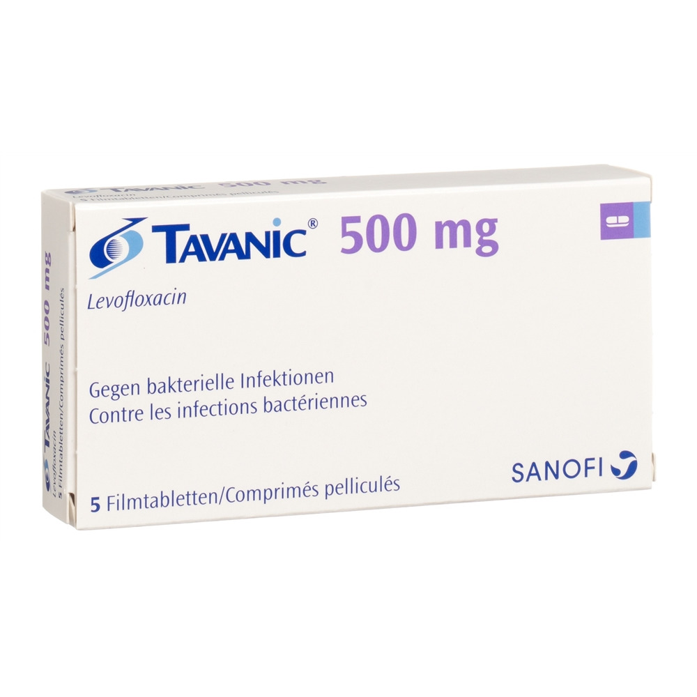 Tavanic 500 mg, comprimés pelliculés