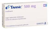 Tavanic 500 mg, comprimés pelliculés