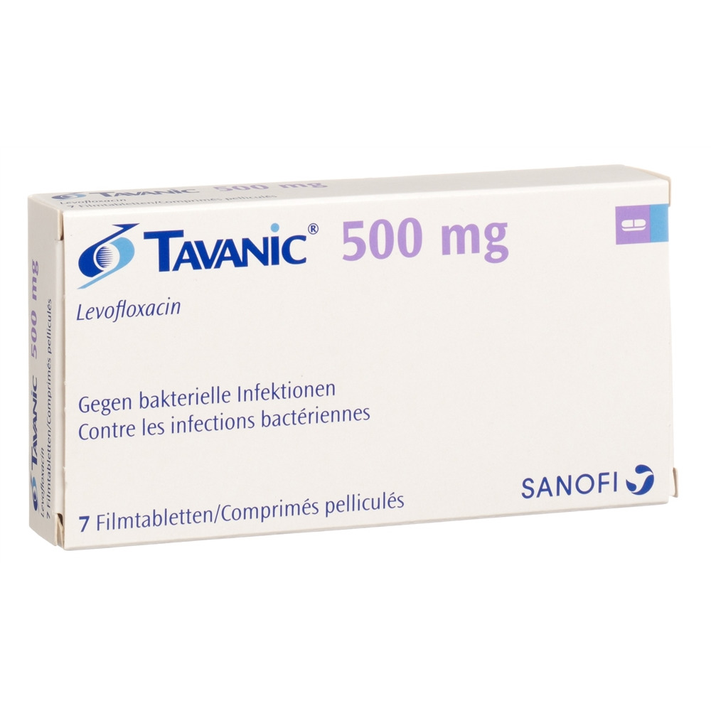 Tavanic 500 mg, comprimés pelliculés