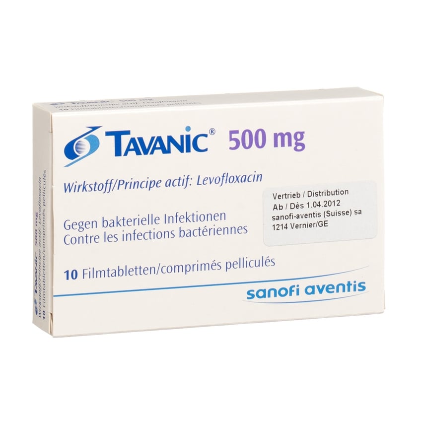Tavanic 500 mg, comprimés pelliculés