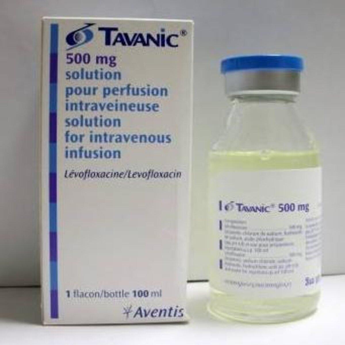 TAVANIC i.v. sol perf 500 mg/100ml flac 100 ml