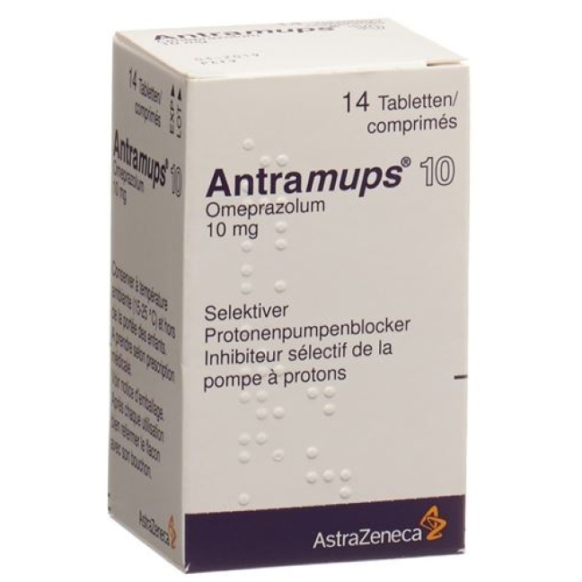 ANTRAMUPS cpr 10 mg bte 28 pce