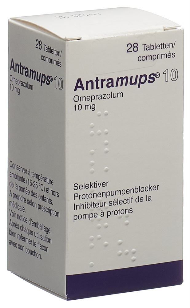 ANTRAMUPS cpr 10 mg bte 28 pce