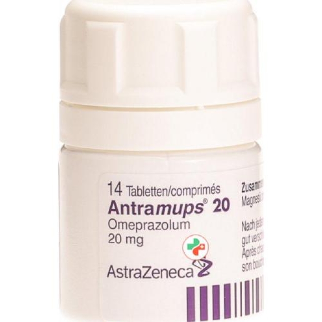 ANTRAMUPS cpr 20 mg bte 14 pce
