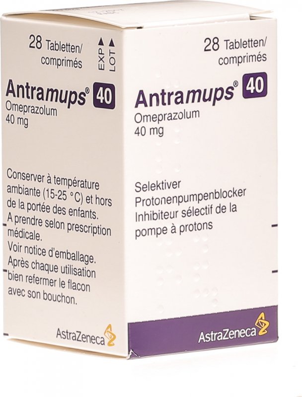 ANTRAMUPS cpr 40 mg bte 28 pce