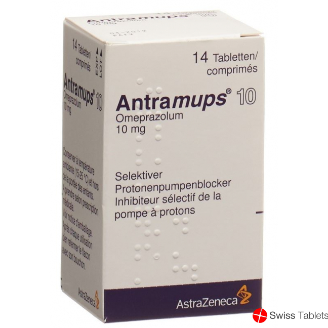 ANTRAMUPS cpr 10 mg bte 14 pce