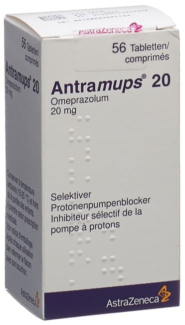 ANTRAMUPS cpr 20 mg bte 56 pce