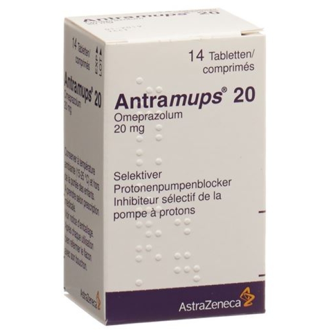 ANTRAMUPS cpr 20 mg bte 100 pce