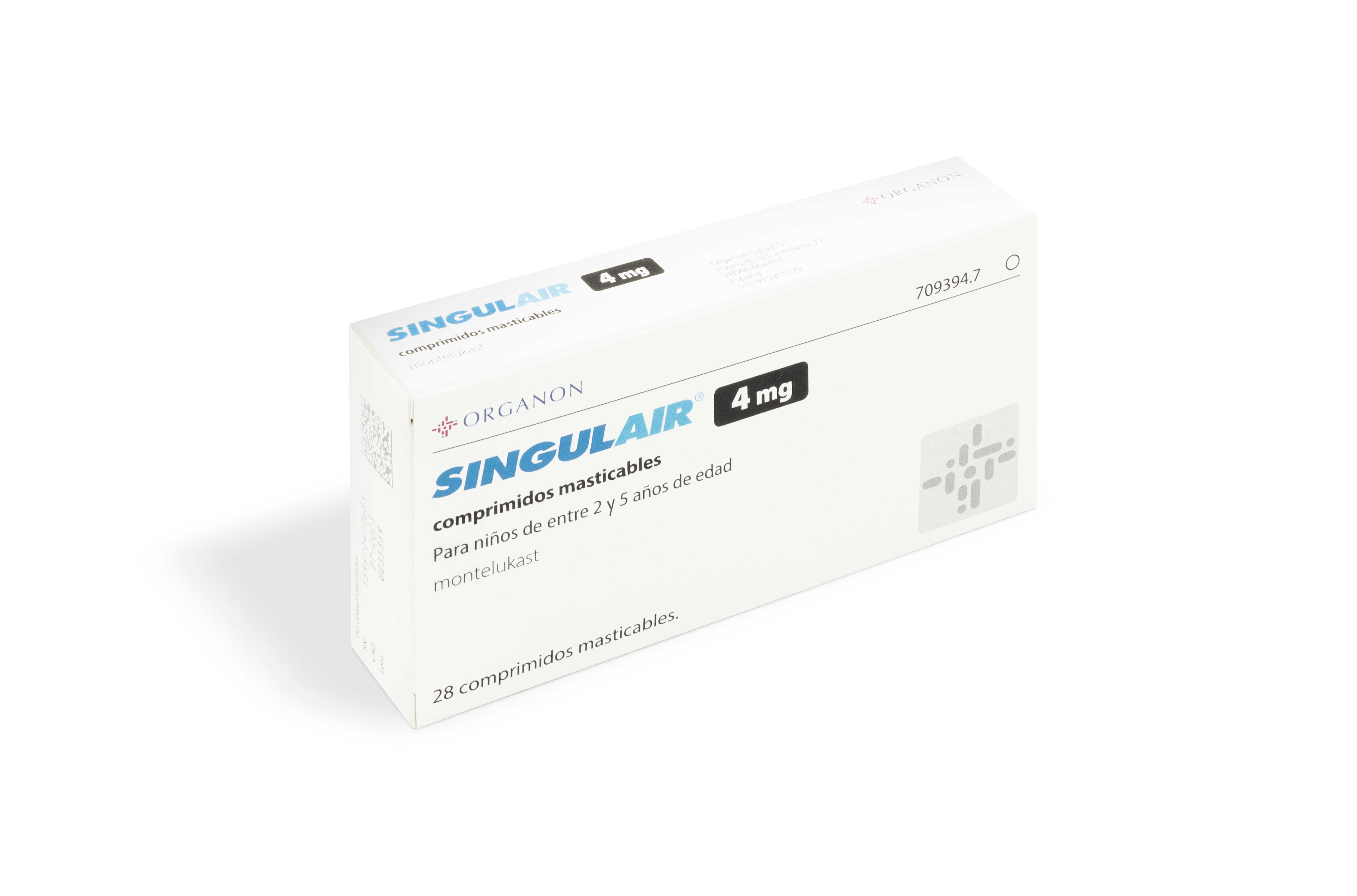 Singulair 4 mg, Kautabletten für Kleinkinder