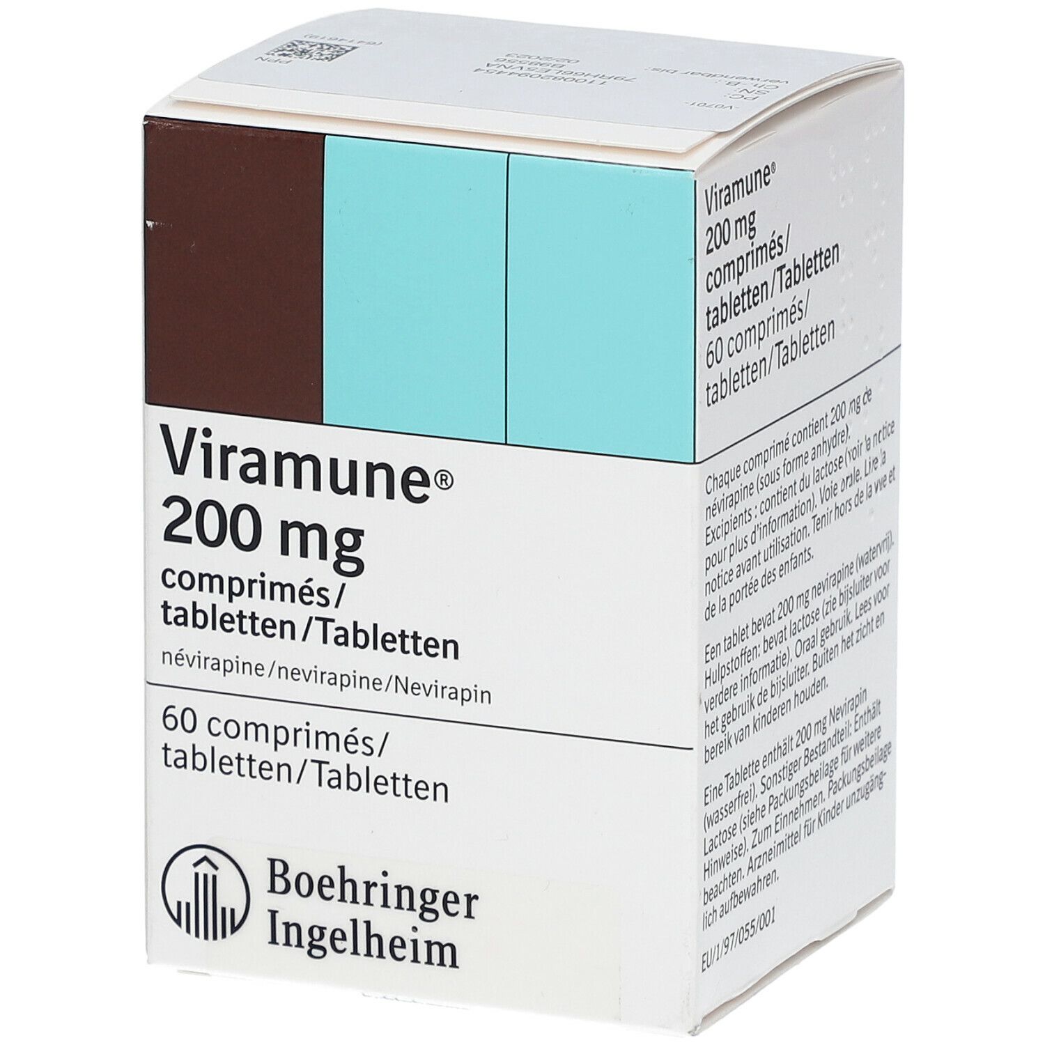 Viramune, Tabletten