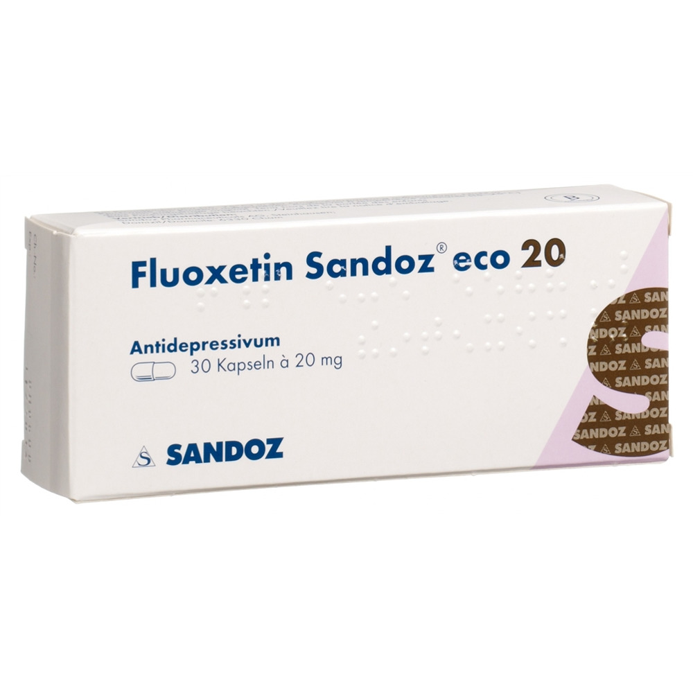 FLUOXETINE Sandoz eco caps 20 mg 30 pce