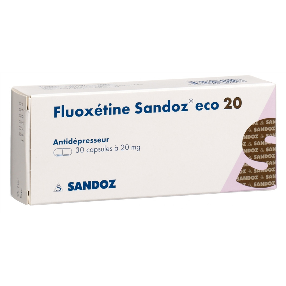 FLUOXETINE Sandoz eco caps 20 mg 30 pce