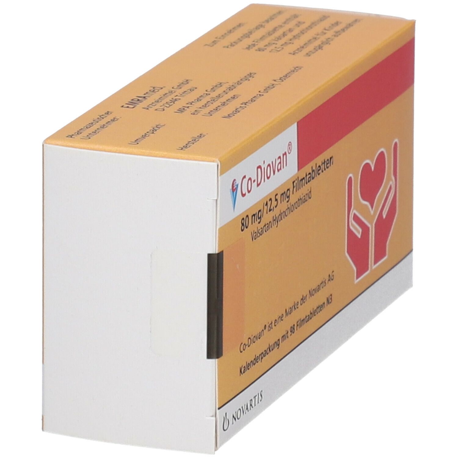 Co-Diovan 80/12,5, Filmtabletten