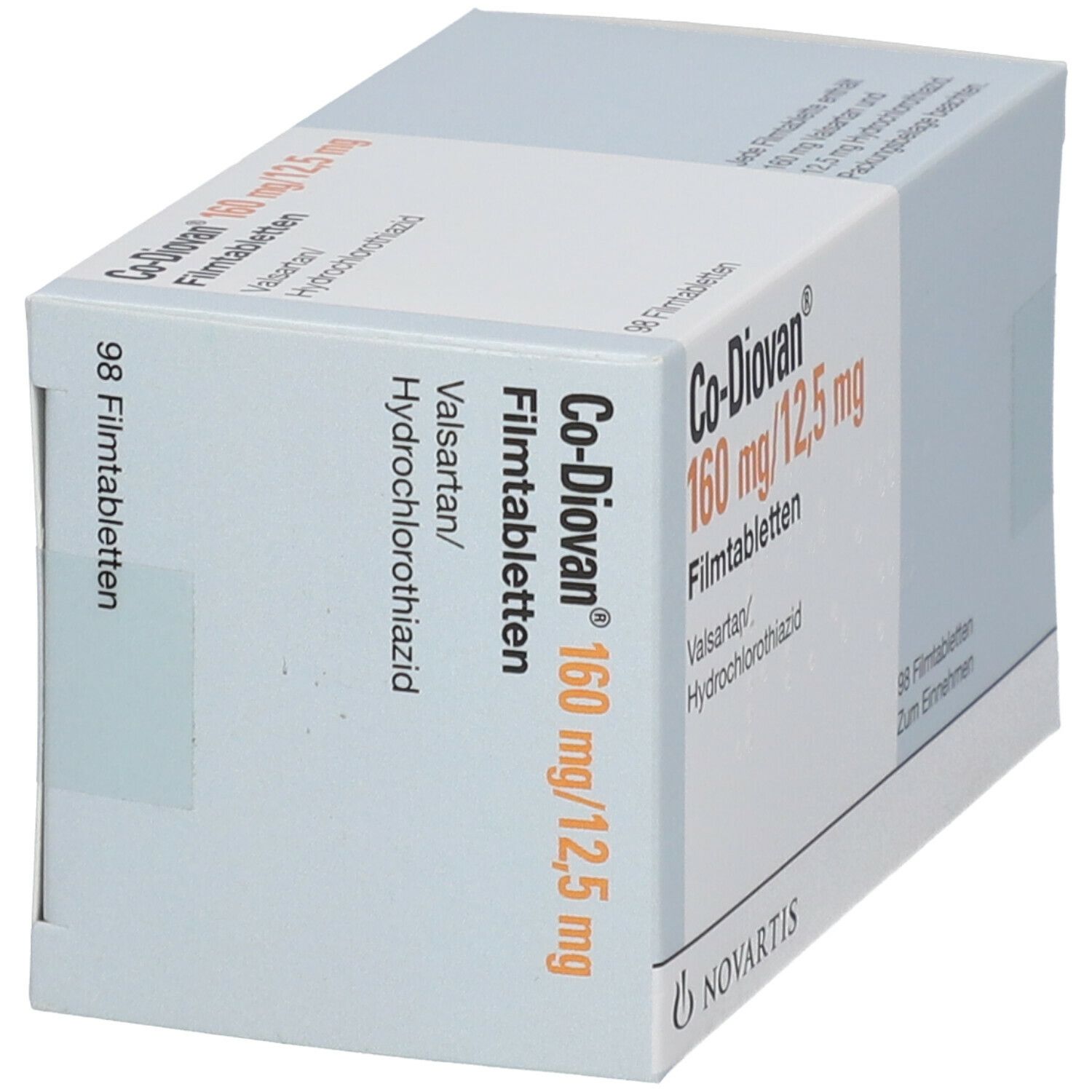 Co-Diovan 160/12,5, Filmtabletten