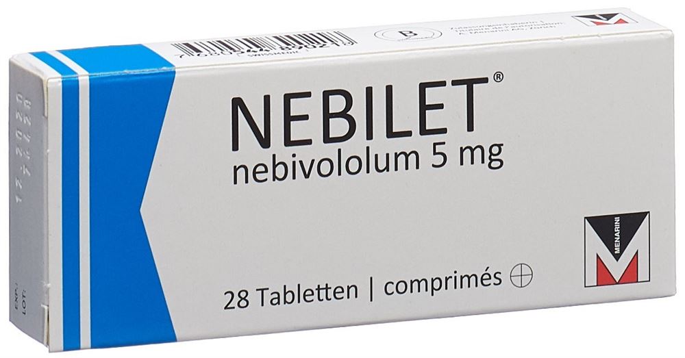 NEBILET cpr 5 mg 28 pce