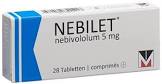 Nebilet, Tabletten