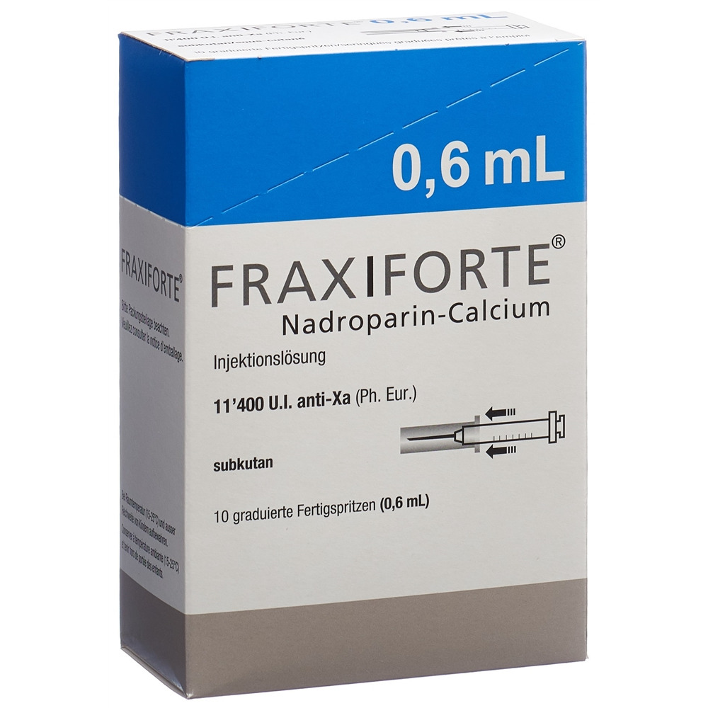 Fraxiforte 0,6 mL, Injektionslösung