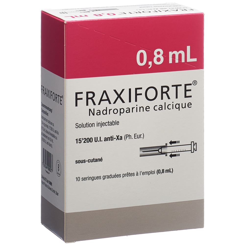 Fraxiforte 0,8 mL, Injektionslösung