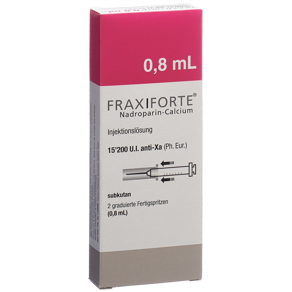 Fraxiforte 0,8 mL, Injektionslösung