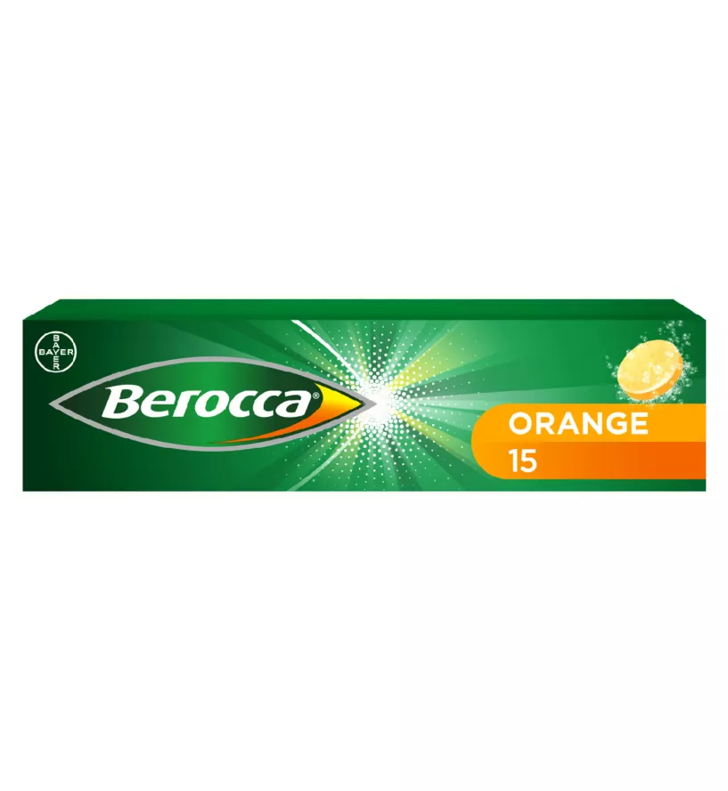 Berocca MED, Brausetabletten Orangenaroma