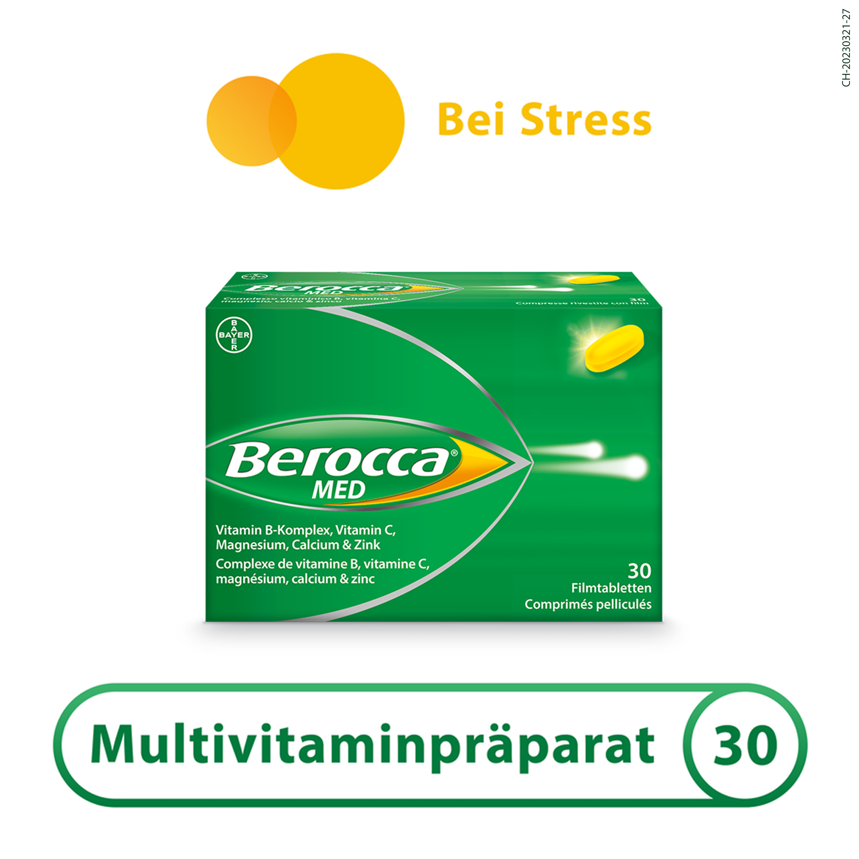 Berocca MED, Filmtabletten