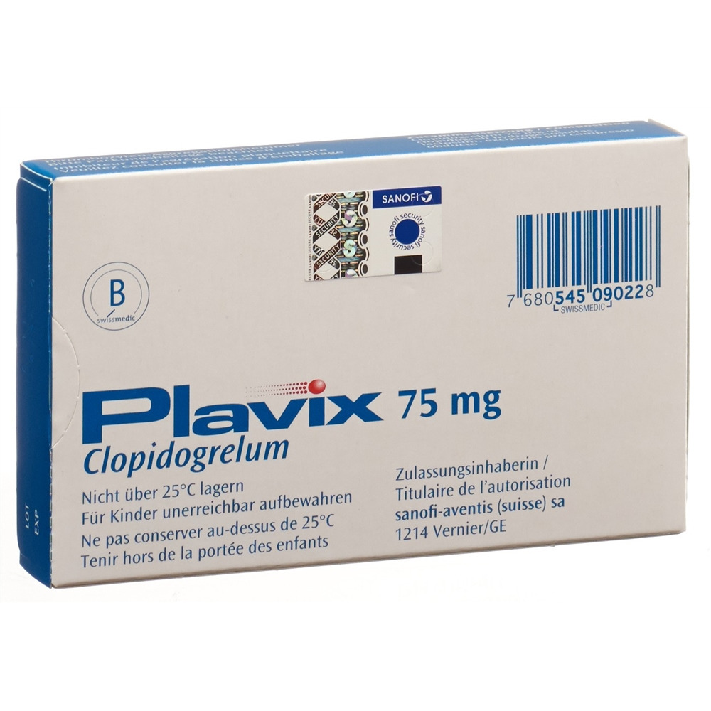 PLAVIX cpr 75 mg 84 pce