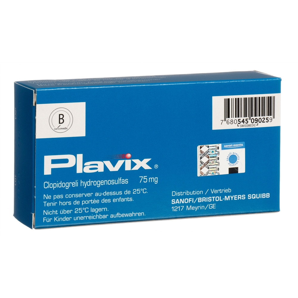 PLAVIX cpr 75 mg 50 pce
