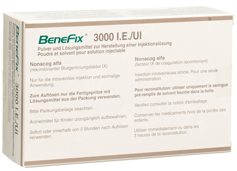 BENEFIX subst sèche 3000 UI c solv flac 5 ml